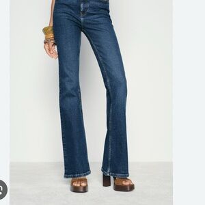 Zara Deep Blue Skinny Jeans
